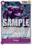 Vergo (OP14-061) (V.1) - The Azure Sea's Seven (Rare) [OP14-061] — one-piece card