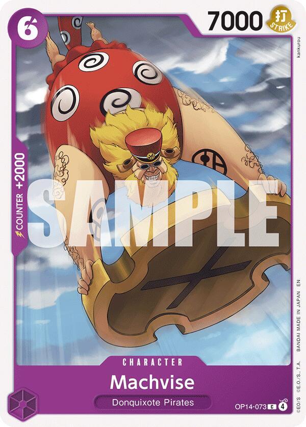 Machvise (OP14-073) - The Azure Sea's Seven (Common) [OP14-073] — one-piece card