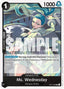 Ms. Wednesday (OP14-083) - The Azure Sea's Seven (Uncommon) [OP14-083] — one-piece card