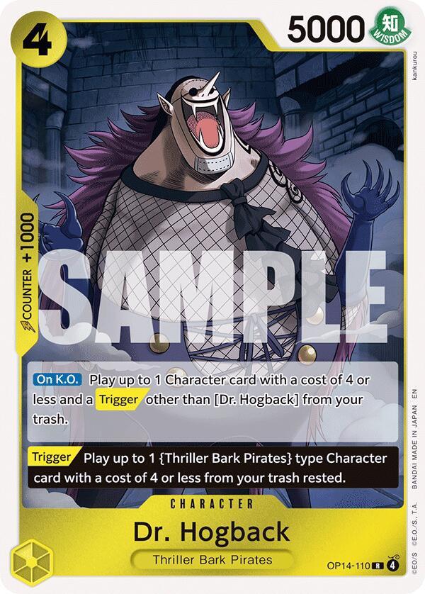 Dr. Hogback (OP14-110) - The Azure Sea's Seven (Rare) [OP14-110] — one-piece card
