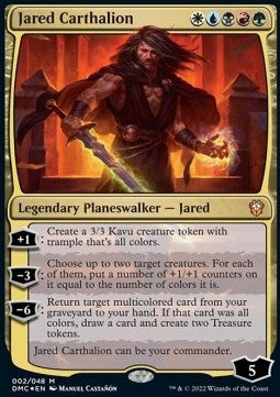 Jared Carthalion - Commander: Dominaria United (Mythic) [DMC-2] Hauptbild