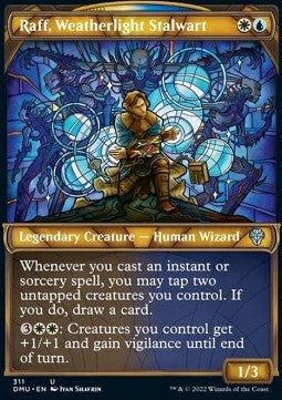 Raff, Weatherlight Stalwart (V.1) - Dominaria United: Extras (Uncommon) [XDMU-311] Hauptbild