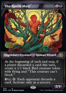 The Raven Man (V.1) - Dominaria United: Extras (Rare) [XDMU-289] Hauptbild