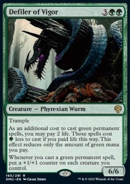 Defiler of Vigor - Dominaria United (Rare) [DMU-160] Imagen principal del producto