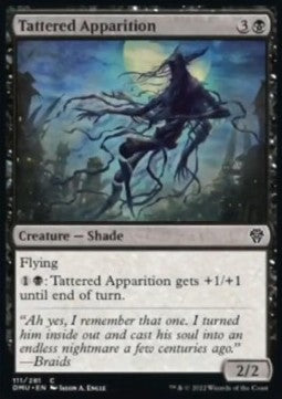 Tattered Apparition - Dominaria United (Common) [DMU-111] Hoofdafbeelding