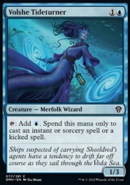 Volshe Tideturner - Dominaria United (Common) [DMU-77] Hover Image