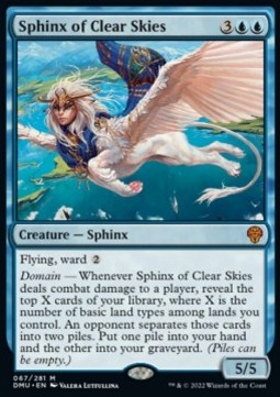 Sphinx of Clear Skies - Dominaria United (Mythic) [DMU-67] Imagen principal del producto