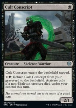 Cult Conscript - Dominaria United (Uncommon) [DMU-88] Imagen principal del producto