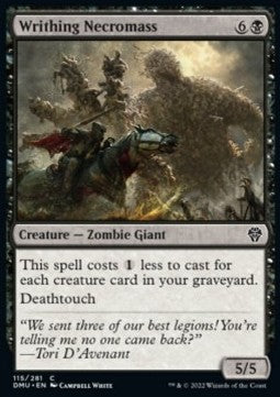 Writhing Necromass - Dominaria United (Common) [DMU-115] Hover Image