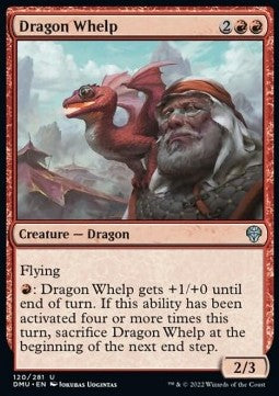 Dragon Whelp - Dominaria United (Uncommon) [DMU-120] Hoofdafbeelding