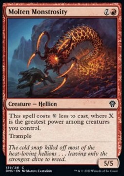 Molten Monstrosity - Dominaria United (Common) [DMU-139] Hover Image