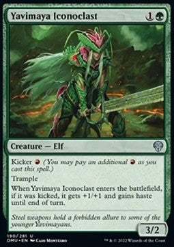 Yavimaya Iconoclast - Dominaria United (Uncommon) [DMU-190] Imagen principal del producto