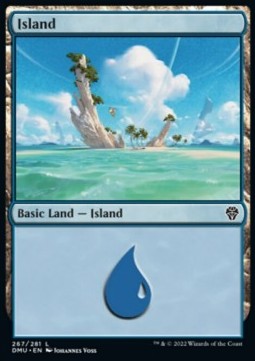 Island (V.3) - Dominaria United (Land) [DMU-267] Imagen principal del producto