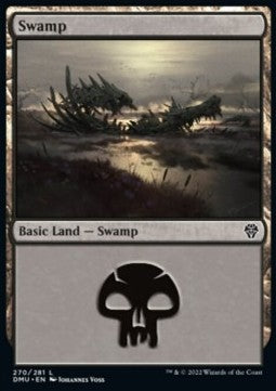 Swamp (V.3) - Dominaria United (Land) [DMU-270] Imagen principal del producto