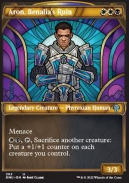 Aron, Benalia's Ruin (V.1) - Dominaria United: Extras (Uncommon) [XDMU-292] Hover Image