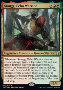 Stangg, Echo Warrior - Commander: Dominaria United (Rare) [DMC-42] Hauptbild