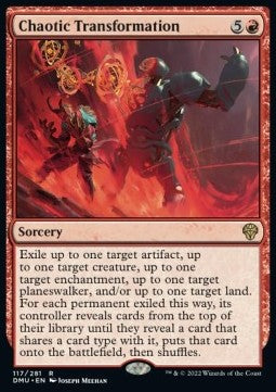 Chaotic Transformation - Dominaria United (Rare) [DMU-117] Imagen principal del producto