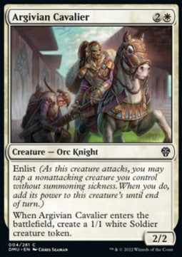 Argivian Cavalier - Dominaria United (Common) [DMU-4] Hover Image