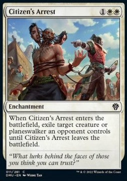 Citizen's Arrest - Dominaria United (Common) [DMU-11] Hover Image