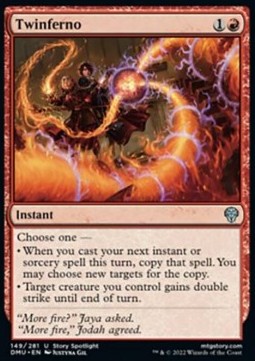 Twinferno - Dominaria United (Uncommon) [DMU-149] Imagen principal del producto