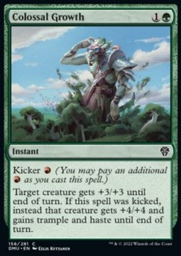 Colossal Growth - Dominaria United (Common) [DMU-158] Main image