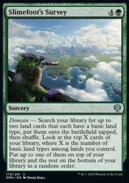 Slimefoot's Survey - Dominaria United (Uncommon) [DMU-178] Imagen principal del producto