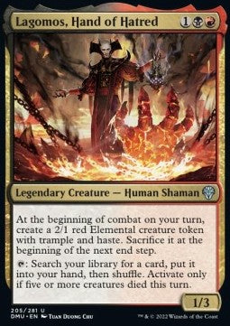 Lagomos, Hand of Hatred - Dominaria United (Uncommon) [DMU-205] Imagen principal del producto