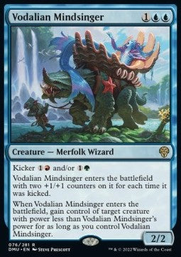 Vodalian Mindsinger - Dominaria United (Rare) [DMU-76] Hoofdafbeelding