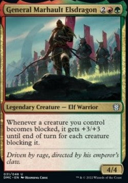 General Marhault Elsdragon - Commander: Dominaria United (Uncommon) [DMC-31] Hauptbild