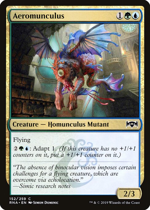 Aeromunculus – Ravnica Allegiance (RNA-152) Magic: The Gathering kaart Image principale du produit
