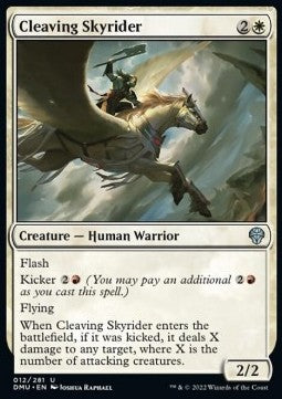 Cleaving Skyrider - Dominaria United (Uncommon) [DMU-12] Hover Image