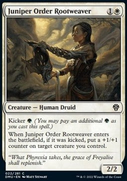 Juniper Order Rootweaver - Dominaria United (Common) [DMU-22] Main image
