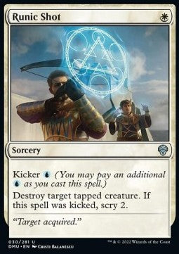 Runic Shot - Dominaria United (Uncommon) [DMU-30] Hover Image