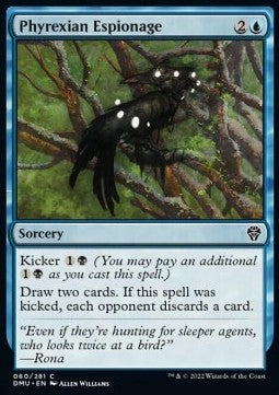 Phyrexian Espionage - Dominaria United (Common) [DMU-60] Hover Image