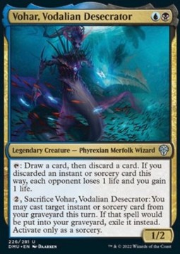 Vohar, Vodalian Desecrator - Dominaria United (Uncommon) [DMU-226] Imagen principal del producto