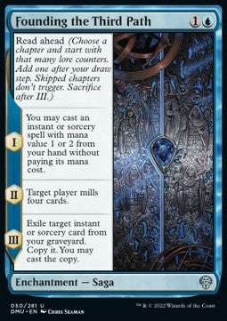 Founding the Third Path - Dominaria United (Uncommon) [DMU-50] Hover Image