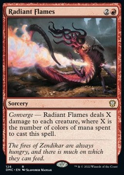 Radiant Flames - Commander: Dominaria United (Rare) [DMC-126] Hauptbild