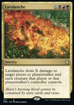 Lavalanche - Commander: Dominaria United (Rare) [DMC-157] Hauptbild