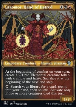 Lagomos, Hand of Hatred (V.1) - Dominaria United: Extras (Uncommon) [XDMU-304] Hover Image