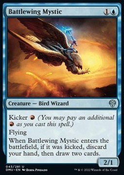 Battlewing Mystic - Dominaria United (Uncommon) [DMU-43] Hover Image