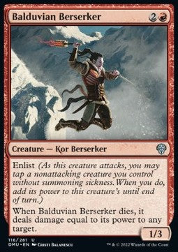 Balduvian Berserker - Dominaria United (Uncommon) [DMU-116] Imagen principal del producto