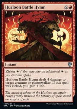 Hurloon Battle Hymn - Dominaria United (Uncommon) [DMU-131] Imagen principal del producto