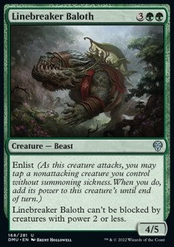 Linebreaker Baloth - Dominaria United (Uncommon) [DMU-168] Hover Image