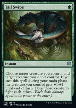 Tail Swipe - Dominaria United (Uncommon) [DMU-182] Imagen principal del producto