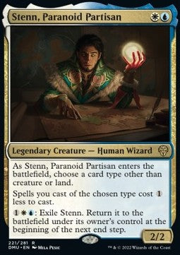Stenn, Paranoid Partisan - Dominaria United (Rare) [DMU-221] Hoofdafbeelding