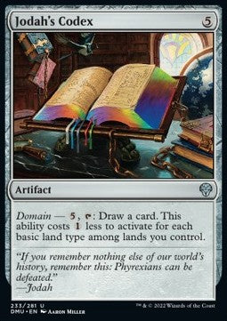 Jodah's Codex - Dominaria United (Uncommon) [DMU-233] Hover Image