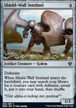 Shield-Wall Sentinel - Dominaria United (Common) [DMU-238] Imagen principal del producto
