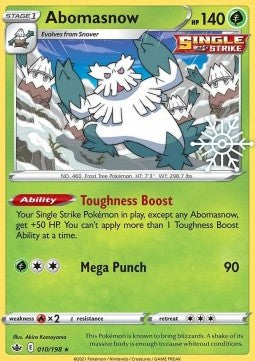 Abomasnow - Chilling Reign (Promo) [CRE-010] Hover Image