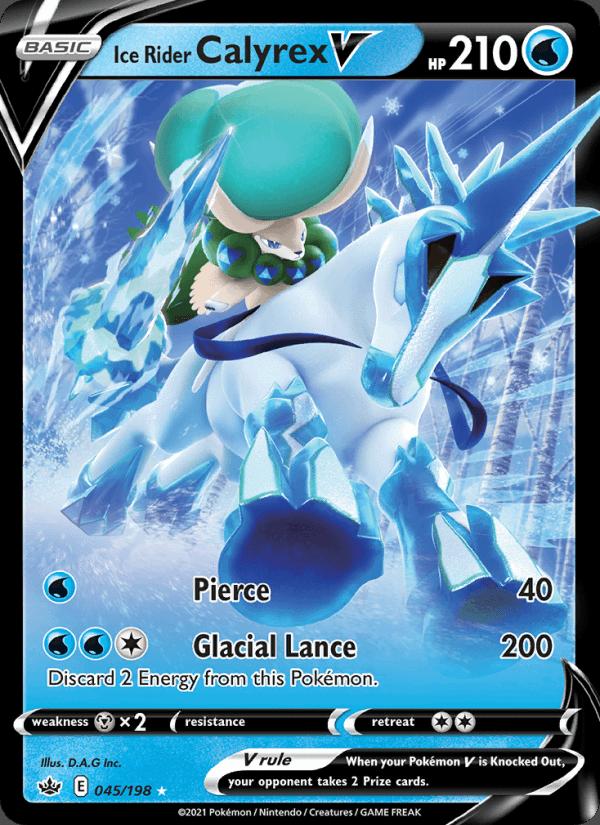 Ice Rider Calyrex V - Chilling Reign (Promo) [CRE-045] Immagine principale del prodotto