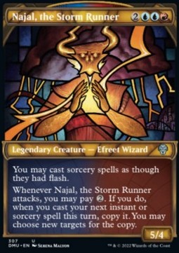 Najal, the Storm Runner (V.1) - Dominaria United: Extras (Uncommon) [XDMU-307] Hover Image